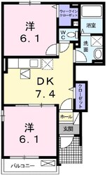 ル　スヴニールの物件間取画像